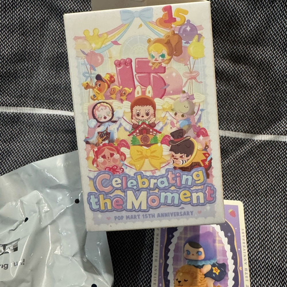 Pop Mart 15th Anniversary Collectible Box